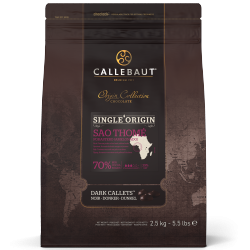 Chocolate Amargo Origens São Thomé Callebaut 70% - 2,5kg