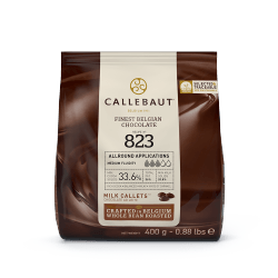 Chocolate Ao Leite 823 Callebaut 33,6% - Callets - 0,4kg