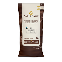 Dark Chocolate Fairtrade certified - 811 - 10kg Callets