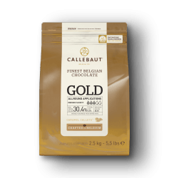 Chocolate Gold Caramelo Callebaut 30,4% - 2,01kg