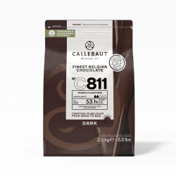 Dark Chocolate - C811 - 2.5kg Callets