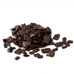 Декоративная посыпка из шоколада - Flakes Dark Large
