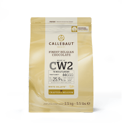 Chocolate com intenso sabor de caramelo - Chocolate Branco CW2 Callebaut 25,9%