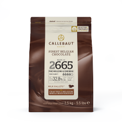 Chocolate Ao Leite 2665 Callebaut 32,8% - Callets - 2,5kg