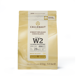 Chocolate com intenso sabor de caramelo - Chocolate Branco W2 Callebaut 28%