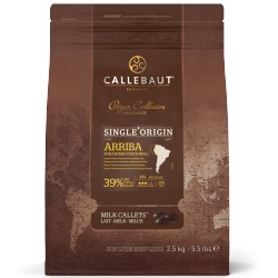 Chocolate Ao Leite Origens Arriba Callebaut 39% - Callets - 2,5kg