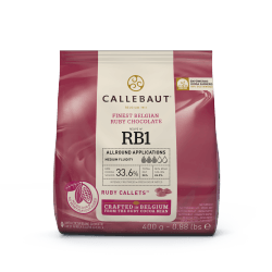 Chocolate Ruby Callebaut 33,1% - 0,4kg