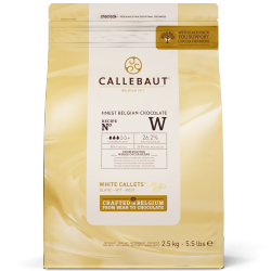 White Chocolate - W - 2.5kg Callets