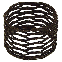 Вееры и фантазийный декор из шоколада - Large Napkin Ring Dark