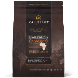 Dark Origin Chocolate - Madagascar - 2.5kg Callets