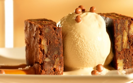 Chocoladebrownie met pecan