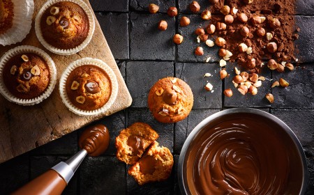 Hazelnut muffin