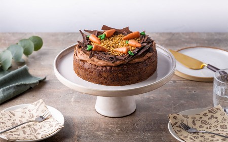 Vegan Chocolate Chip Carrot Cake