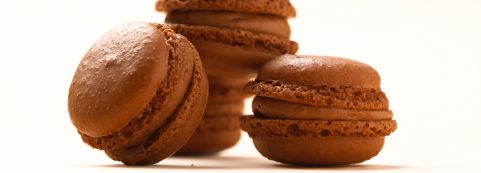 Macaron chocolat-noisette