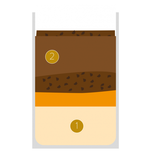 Crème orange-chocolat