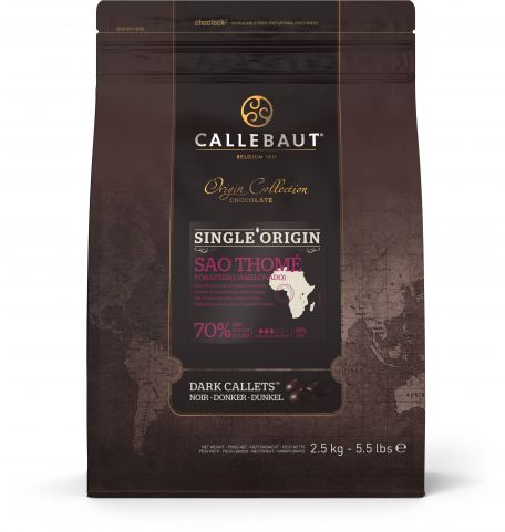Chocolate Amargo Origens São Thomé Callebaut 70% - Callets - 2,5kg