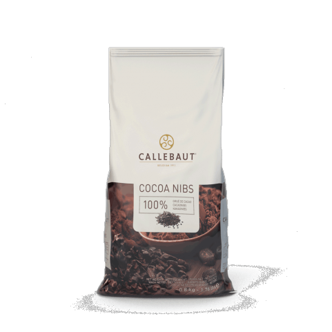 Nibs de Cacau Callebaut 100% - Pacote - 0,8kg