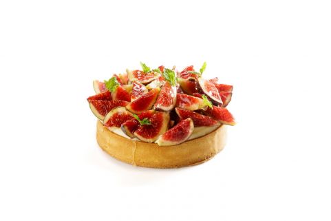 Fig Tart with White Chocolate