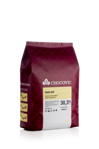 Chocolate couvertures - Nacar - drops - 5 kg bag