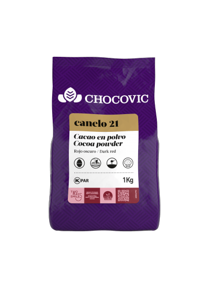 Cocoa powder and cocoa products - Cocoa powder Canelo 21 - 1kg bag