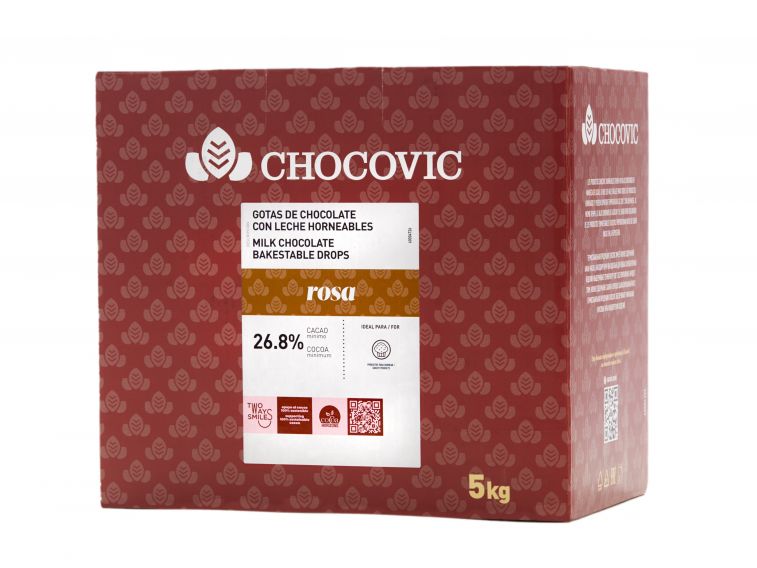 Milk 852 Chocovic 5kg Rosa