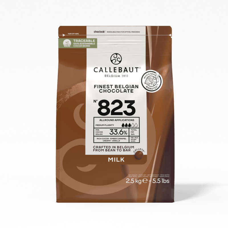 Sütlü Çikolata - 823 - 2.5kg Callets (1)