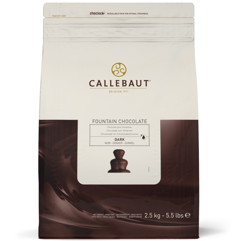 Dark Chocolate for Fountains - 2.5kg Callets (1)