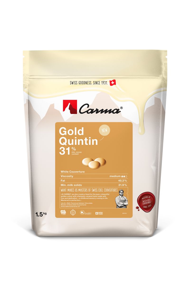 Chocolate Gold Quintin Carma 31% - 1,5kg (1)