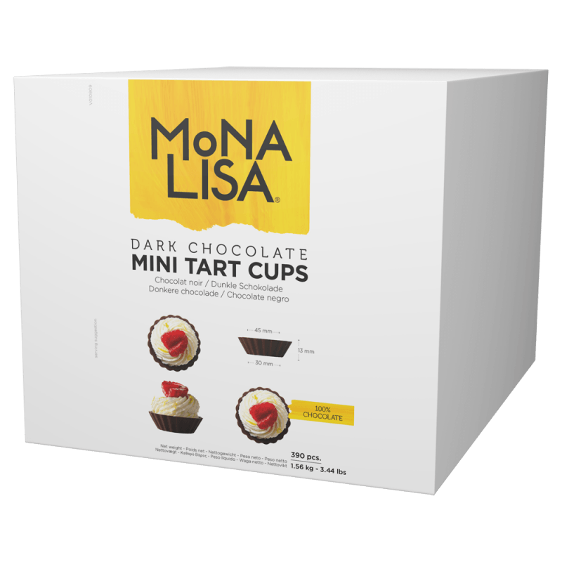 Dark Chocolate Mini Tart Cups (2)