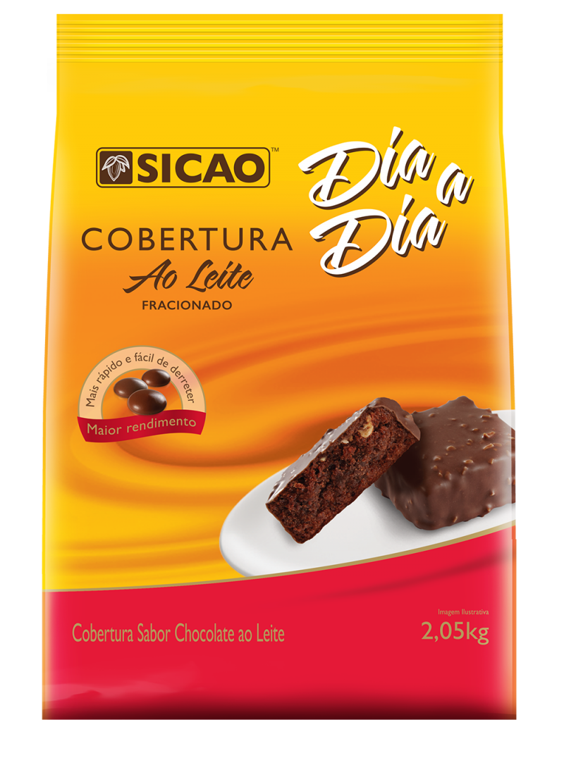 Cobertura Fracionada Sabor Chocolate Ao Leite Sicao Fácil 20 kg (1)