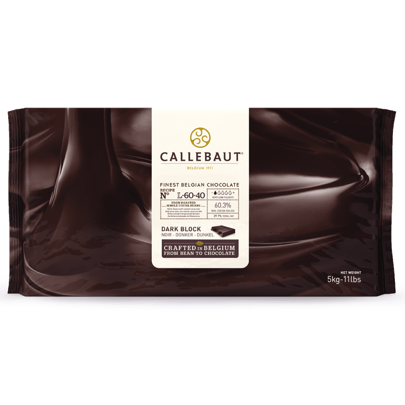 Dark Chocolate - L-60-40 - 5kg Block (3)