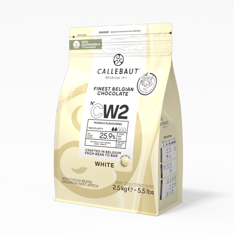White Chocolate - CW2 - 2.5kg Callets (1)