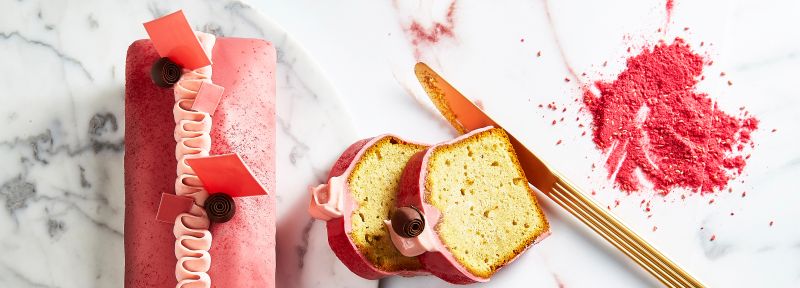 Ruby Glazed Cake