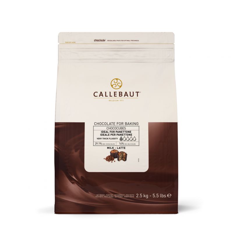 Chococubes Ao Leite Callebaut 29,1% - 2,5kg (1)