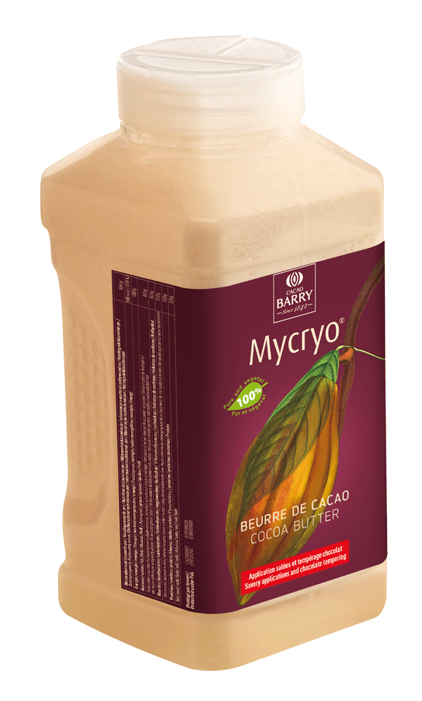 Cocoa Butter - Mycryo™ - powder - 550g sprinkle bottle (1)