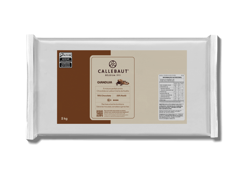 Gianduia GIA Callebaut 25% - Barra - 5kg (1)