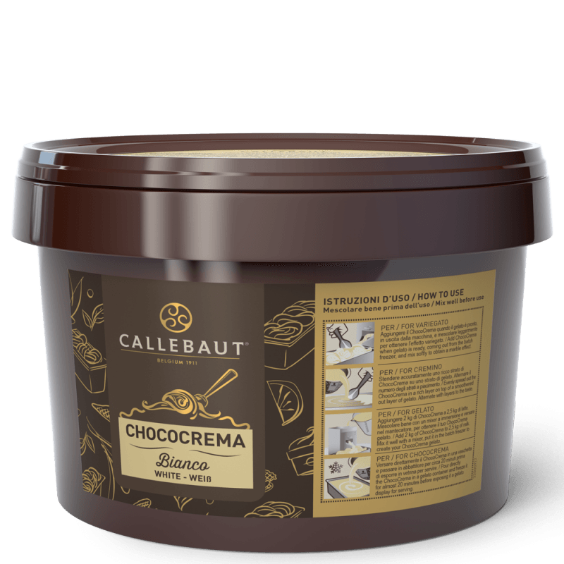 Gelato - ChocoCrema Bianco - 3kg Bucket (1)