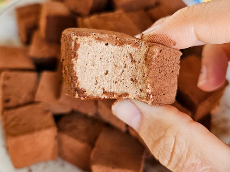 Marshmallow de Chocolate e Cacau em Pó Décor Cacao