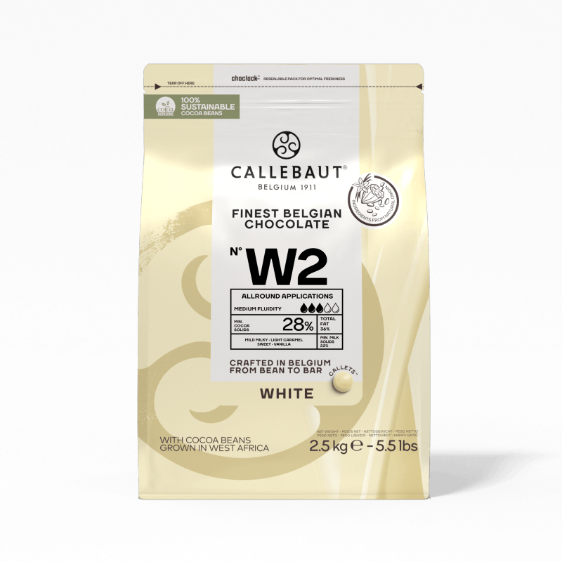 White Chocolate - W2 - 2.5kg Callets (1)