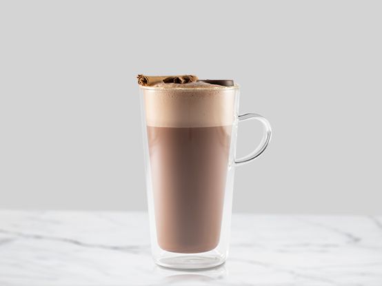 Spiced hot Chocolate drink