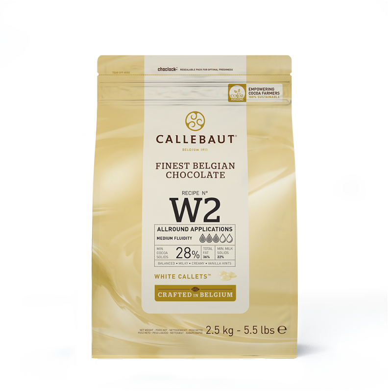 Chocolate - White Recipe N° W2 28% - callets - 10kg (3)
