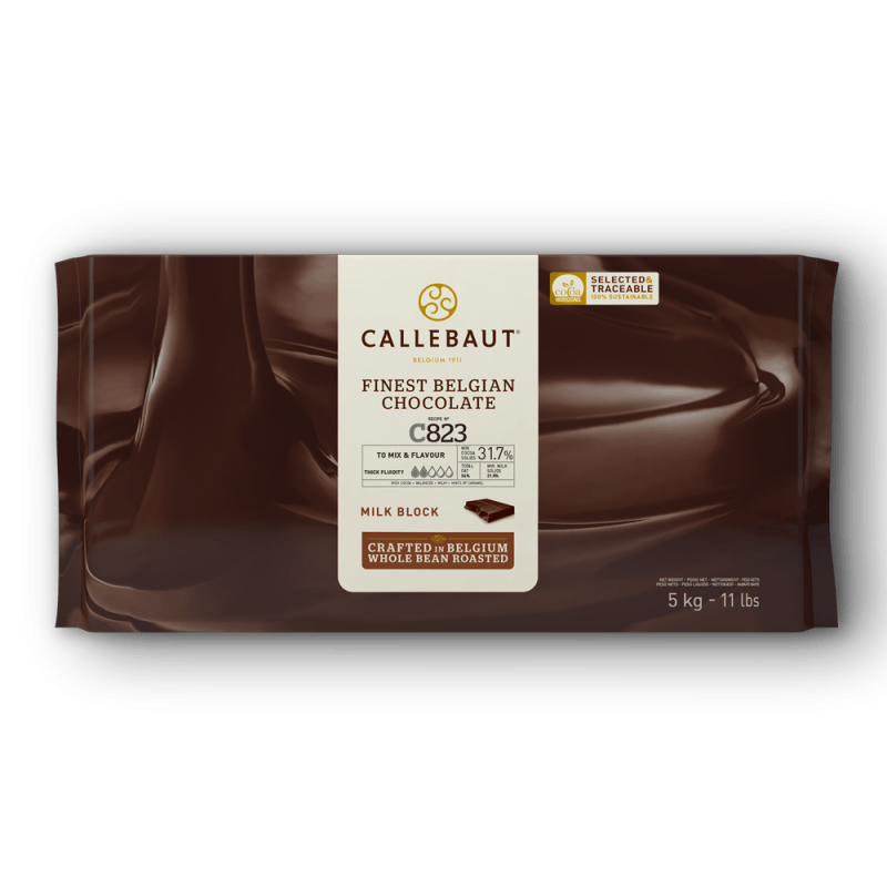 Milk Chocolate - C823 - 5kg Block (1)