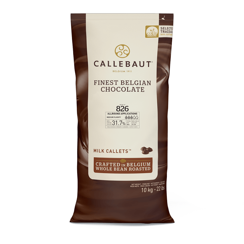Milk Chocolate - 826 - 10kg Callets (1)
