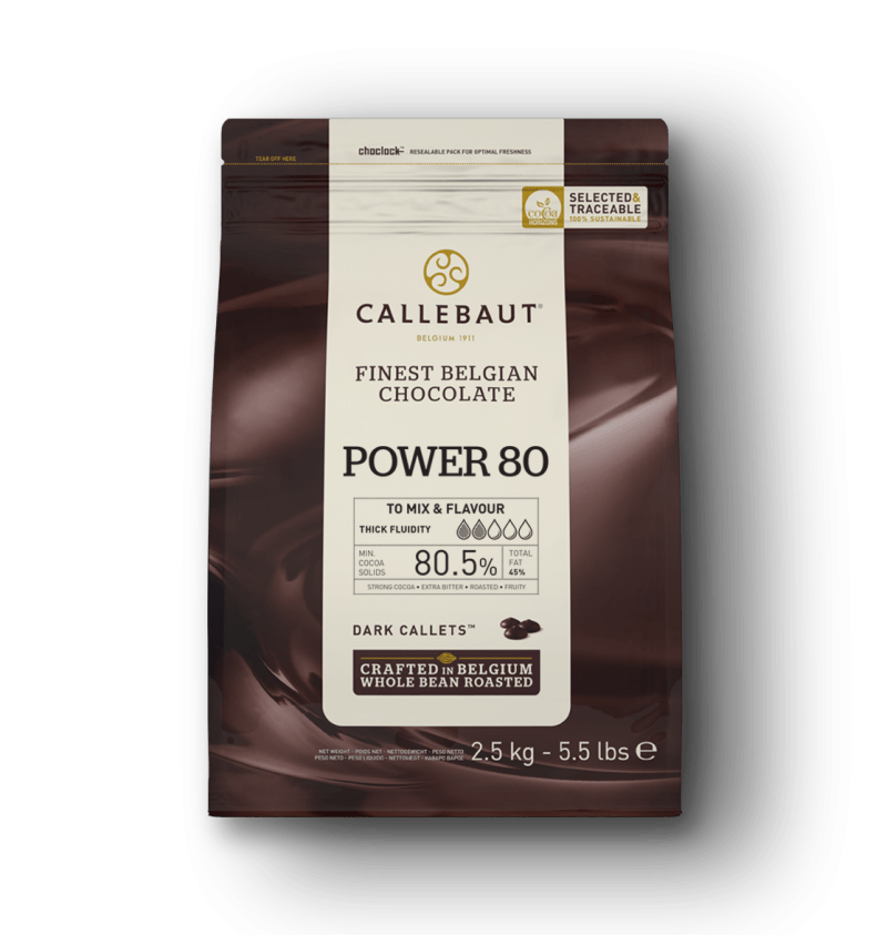 Dark Chocolate - Power 80 - 2.5kg Callets (1)