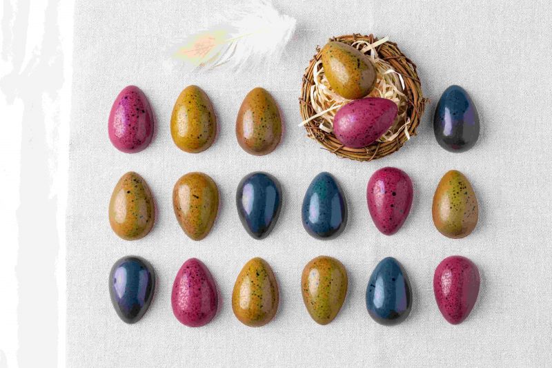 Colorful Praline Eggs