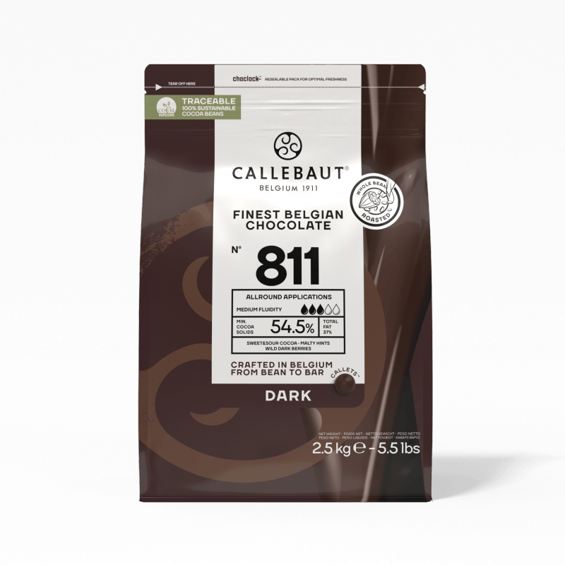 Dark Chocolate - 811 - 2.5kg Callets (1)