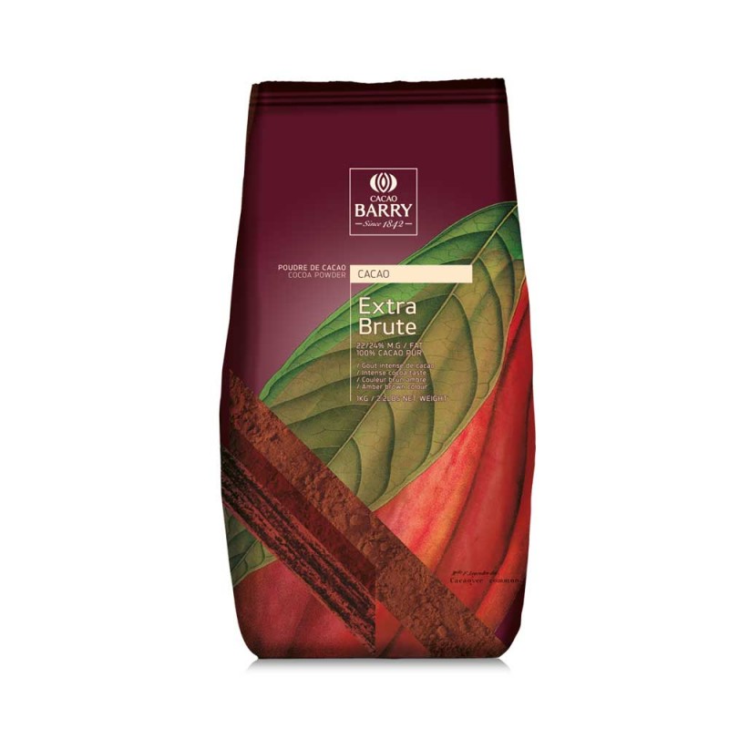 Cacao powder - Extra Brute - powder - 1 kg bag (1)