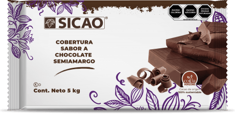 Sucedáneo - Cobertura Sabor Chocolate Semiamargo - Marqueta 5kg