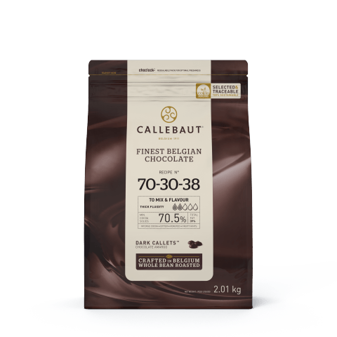 Chocolate Amargo 70-30-38 Callebaut 70,5% - Callets - 2,01kg