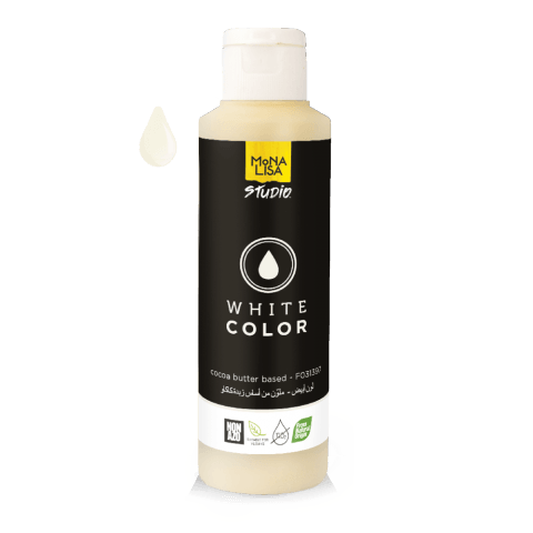 Colored Cocoa Butter White E-Free - Food Colorant - From Natural Origin - 245gr